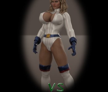 Powerwoman vs Dr Chemoil Porn Comics