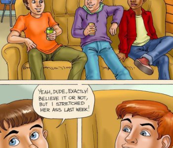 My Brother and His Friends Porn Comics