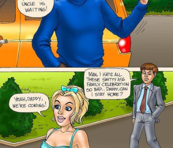 Party at Uncles Porn Comics