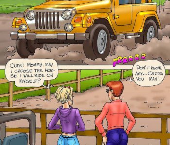 Riding a Stallion Porn Comics