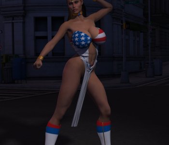Lady Freedom Porn Comics